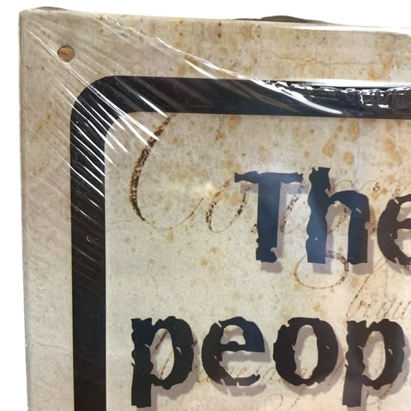 The Right Of The People To Keep & Bear Arms Shall Not Be Infringed Metal Sign - Picture 5 of 5